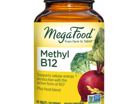 MegaFood Methyl B12 Tablets 60ct Supply