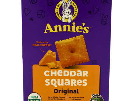 Annie s Organic Cheddar Squares 7.5oz Online Sale