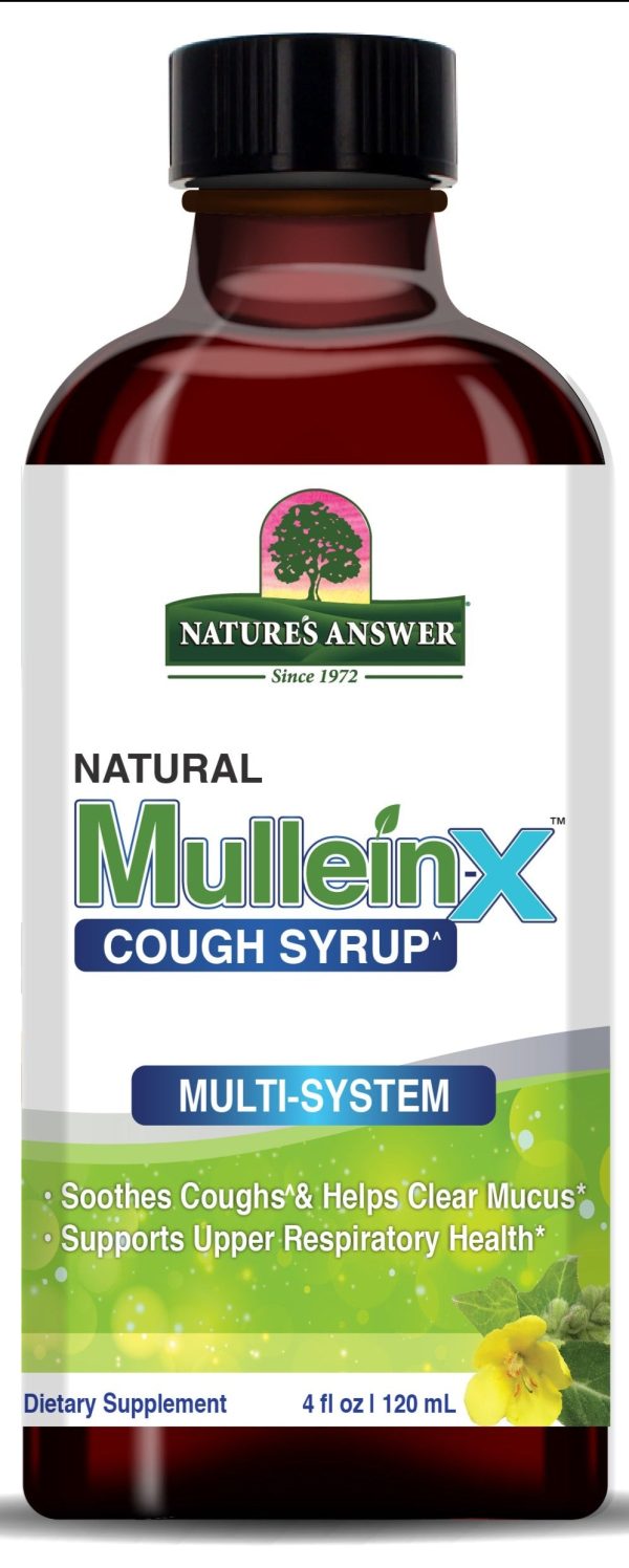 Nature s Answer Mullein-X Cough Syrup Multi-System 4oz Fashion