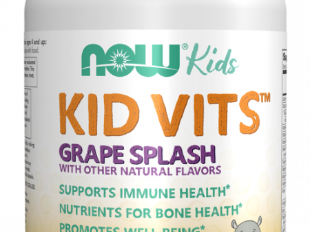 Now Kid Vits Grape Splash Chewable 120ct Online Hot Sale