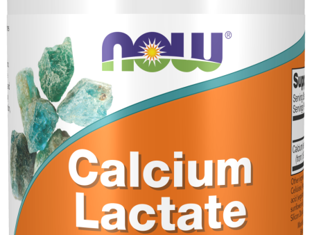 Now Calcium Lactate Tablets 250ct Supply