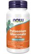 Now Potassium Gluconate Tablets 100ct Hot on Sale