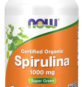 Now Spirulina Tablets 1,000mg Organic 120ct Online