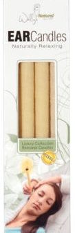 Wally s Natural Beeswax Ear Candles Herbal 4ct For Sale