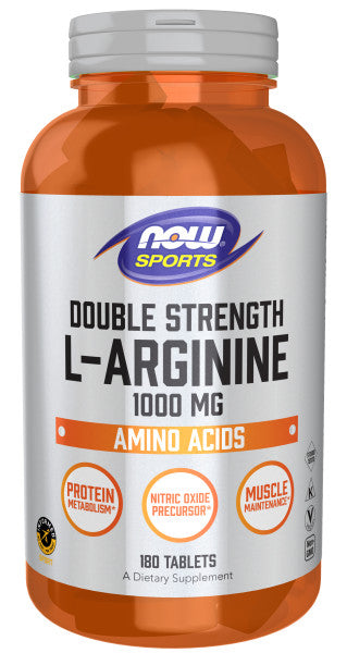 Now L-Arginine 1,000mg Tablets 180ct For Discount