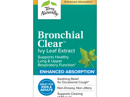 Terry Naturally Bronchial Clear Chewable 60ct Online now