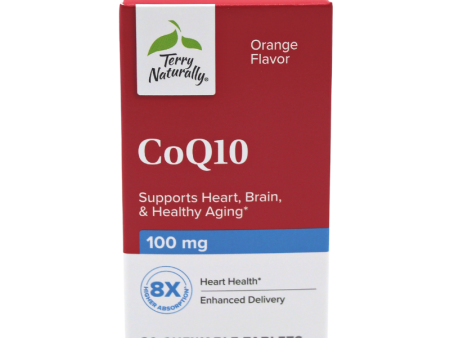 Terry Naturally CoQ10 Chewable 100mg 30ct For Discount