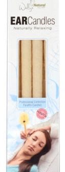 Wally s Natural Paraffin Ear Candles Unscented 12ct Sale