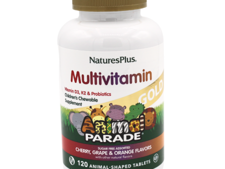 Animal Parade Gold Multi-Vitamins Assorted 120ct Online Sale