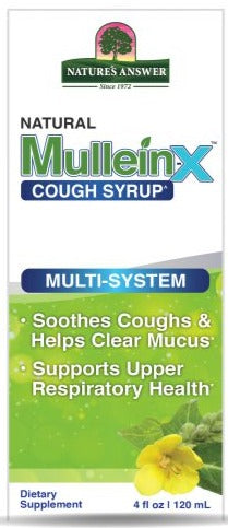 Nature s Answer Mullein-X Cough Syrup Multi-System 4oz Fashion