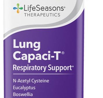 Life Seasons Lung Capaci-T 90ct For Cheap