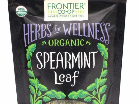 Frontier Spearmint Leaf Organic 1.48oz Supply