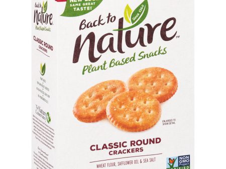 Back to Nature Classic Round Crackers 8.5oz Cheap