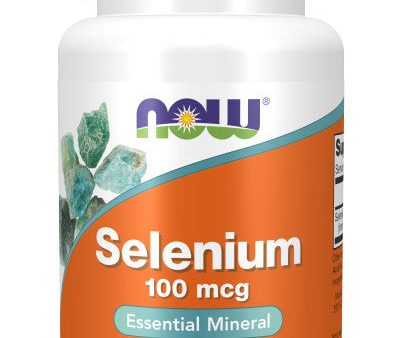 Now Selenium 100mcg Tablets 100ct Online