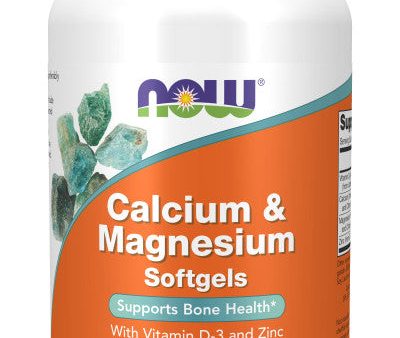 Now Calcium & Magnesium Softgels 120ct Discount