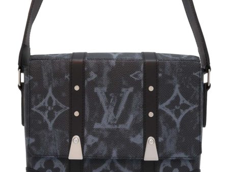 LOUIS VUITTON Trunk Messenger Virgil Abloh Noir M57271 Monogram   pastel Size PM Discount