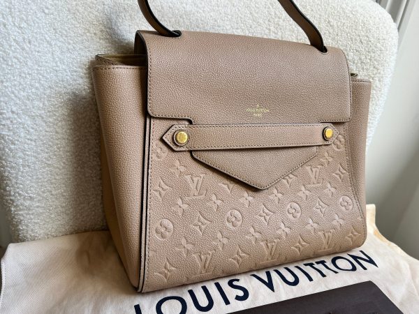 Louis Vuitton Trocadero in Dune Empreinte Leather with gold hardware Online now