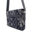 LOUIS VUITTON trunk messenger Navy M57282 Monogram   Tapestry Size PM Hot on Sale