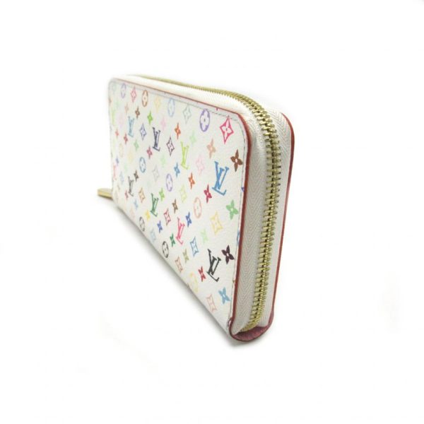 Louis Vuitton Zippy Round Zipper PVC Coated Canvas Monogram White Long Wallet Sale