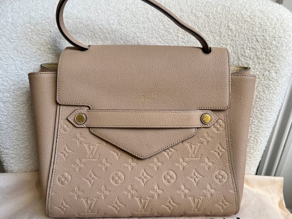 Louis Vuitton Trocadero in Dune Empreinte Leather with gold hardware Online now