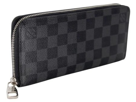 Louis Vuitton Zippy GM Damier Long Graphite Wallet LV-1111P-0010 Fashion