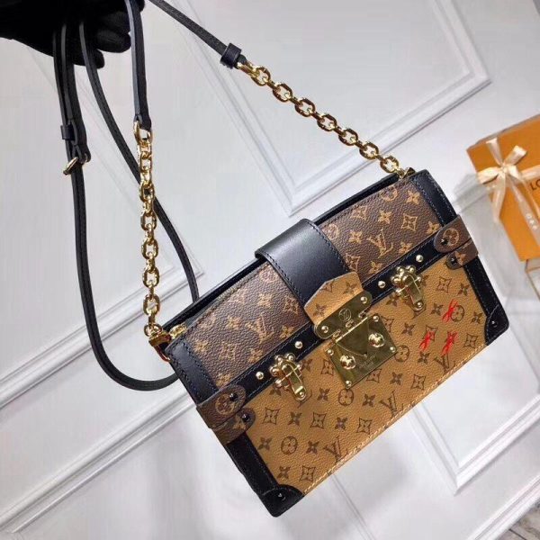 Louis Vuitton Trunk Clutch Monogram Reverse Canvas Online Sale