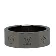 Gray Louis Vuitton LV Instinct Gunmetal Ring Hot on Sale