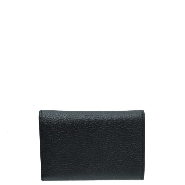 Louis Vuitton Black Capucines Compact Maxi Wallet For Cheap