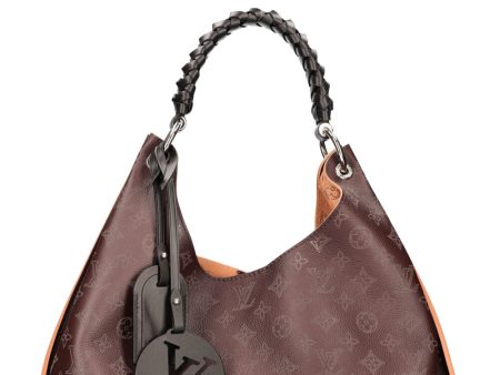 LOUIS VUITTON 2020 Carmel Mahina Bag Chocolate Sale