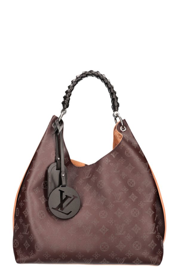 LOUIS VUITTON 2020 Carmel Mahina Bag Chocolate Sale