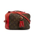 Brown Louis Vuitton Monogram Saintonge Crossbody Bag on Sale