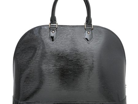 Louis Vuitton Black Electric Alma GM Bag Cheap