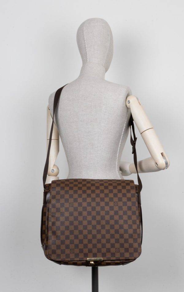 LOUIS VUITTON Bastille Messenger Bag Damier Ebene Hot on Sale