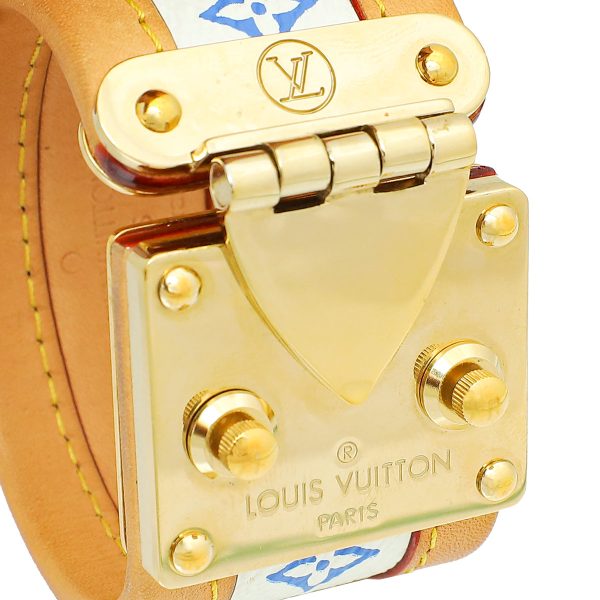 Louis Vuitton White Multicolor Monogram Koala Small Bracelet Supply