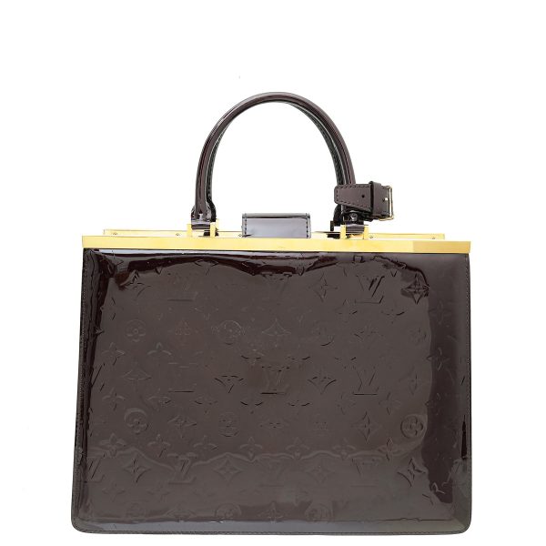 Louis Vuitton Amarante Monogram Vernis Deesse GM Bag Online Hot Sale