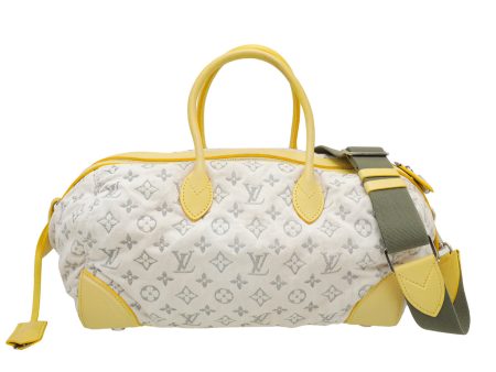 Louis Vuitton Bicolor Monogram Denim Speedy Round Bag For Cheap