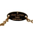 Gold Louis Vuitton Essential V Bracelet Sale