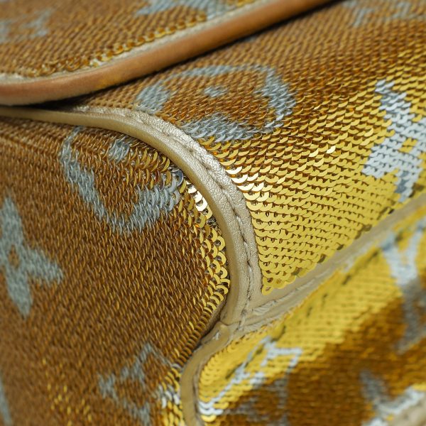 Louis Vuitton Tricolor Monogram Sequins Twist PM Bag For Sale