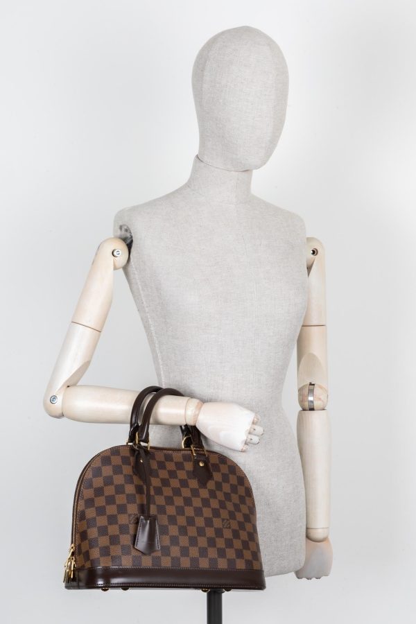 LOUIS VUITTON Alma PM Hand Bag Damier Ebene Online Sale