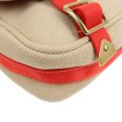 LOUIS VUITTON Antigua Buzas PM Shoulder Bag Beige Red M40041 For Sale