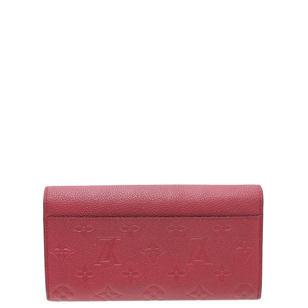 Louis Vuitton Aurore Monogram Empreinte Sarah Wallet Sale