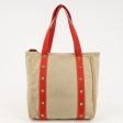 Louis Vuitton Antigua Cabas MM Tote Bag Hand Bag Red M40035 For Cheap