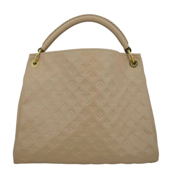 LOUIS VUITTON Artsy MM Empreinte Leather Hobo Bag Dune Online