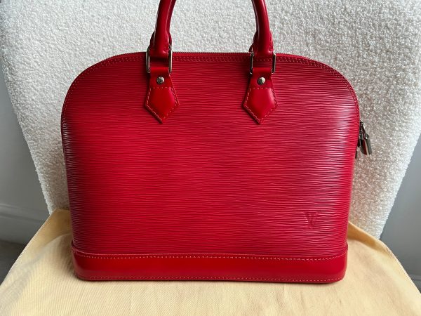 Louis Vuitton Alma PM Rouge Epi Hot on Sale