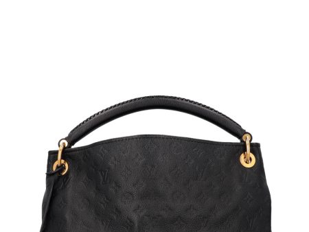 LOUIS VUITTON Artsy MM Hobo Bag Empreinte Black Hot on Sale