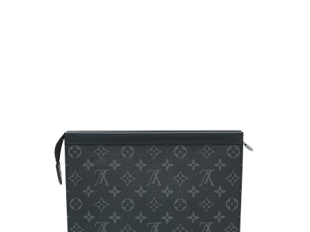 Louis Vuitton Bicolor Monogram Eclipse Pochette Voyage MM Bag Supply