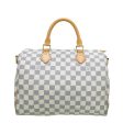 Louis Vuitton Azur Speedy 30 Bandouliere Bag W  YN Initials Fashion