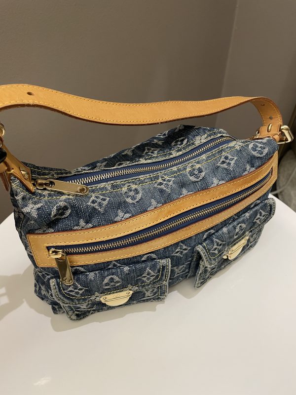 Louis Vuitton Baggy Denim Bag Denim Monogram Supply