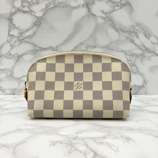 LOUIS VUITTON Azur Cosmetic Pouch For Cheap