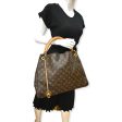 LOUIS VUITTON  Artsy MM Monogram Canvas Hobo Bag Brown Discount